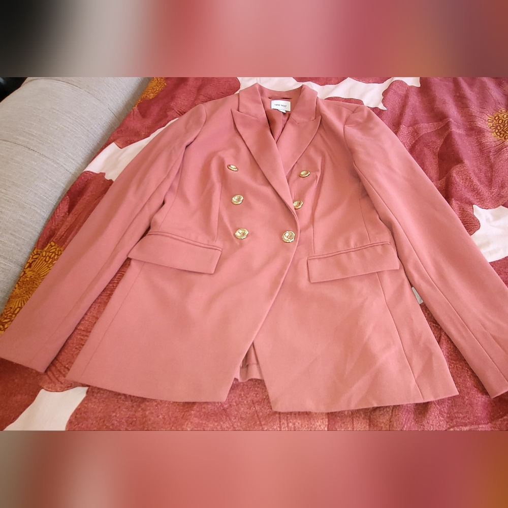 Double Breasted Blazer Nine West Sz Small
